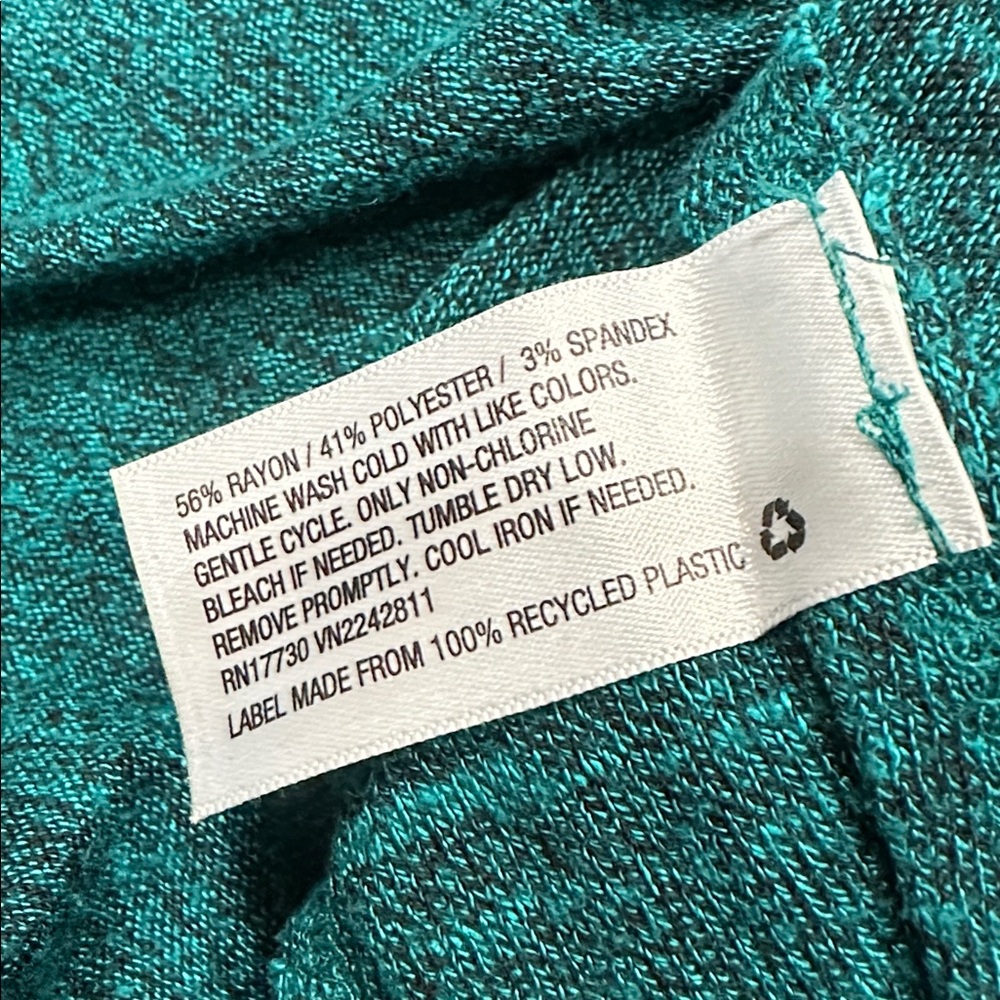 AVA ViV Women's Teal Top YT3 - Picture 5 of 7